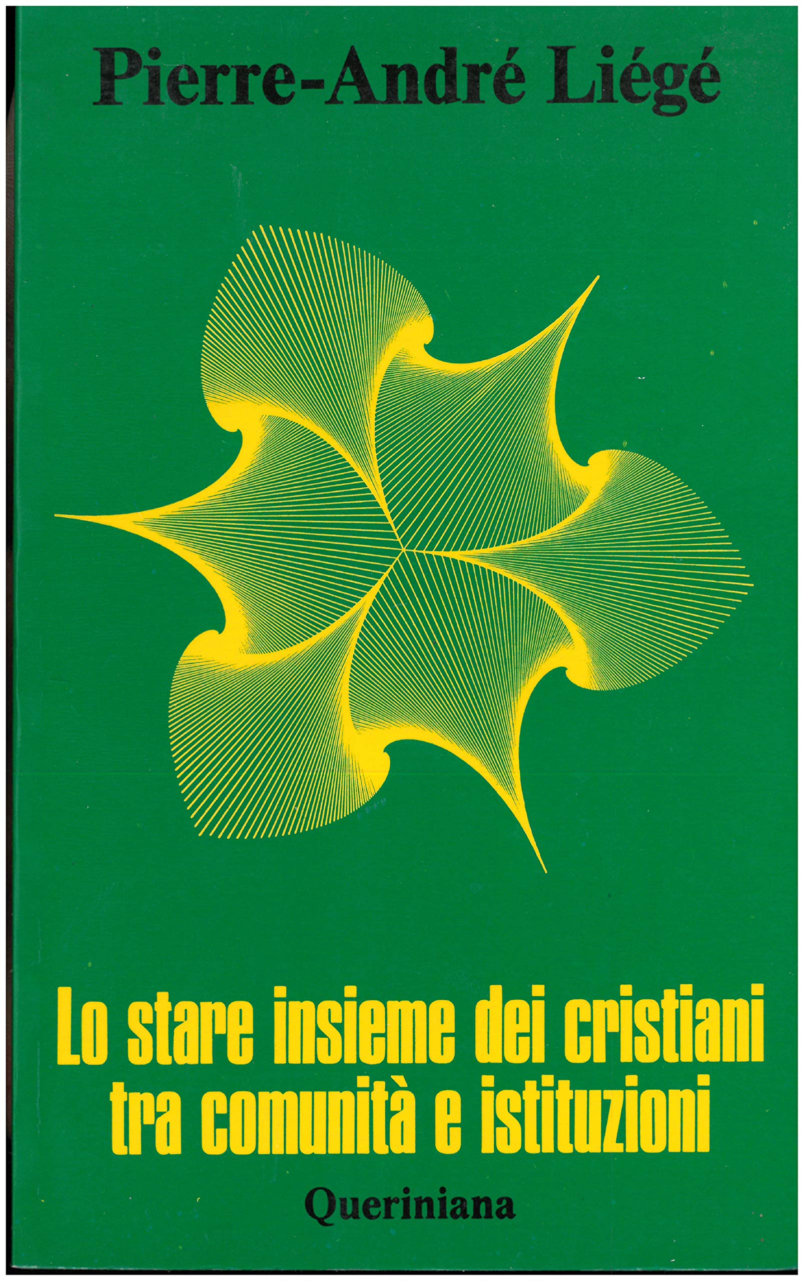 Lo stare insieme dei cristiani tra comunità e istituzioni (Prassi ecclesiale) Religion & Esotericism