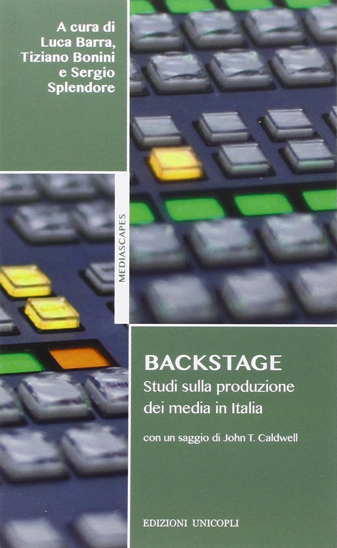 Backstage. Studi sulla produzione dei media in Italia book