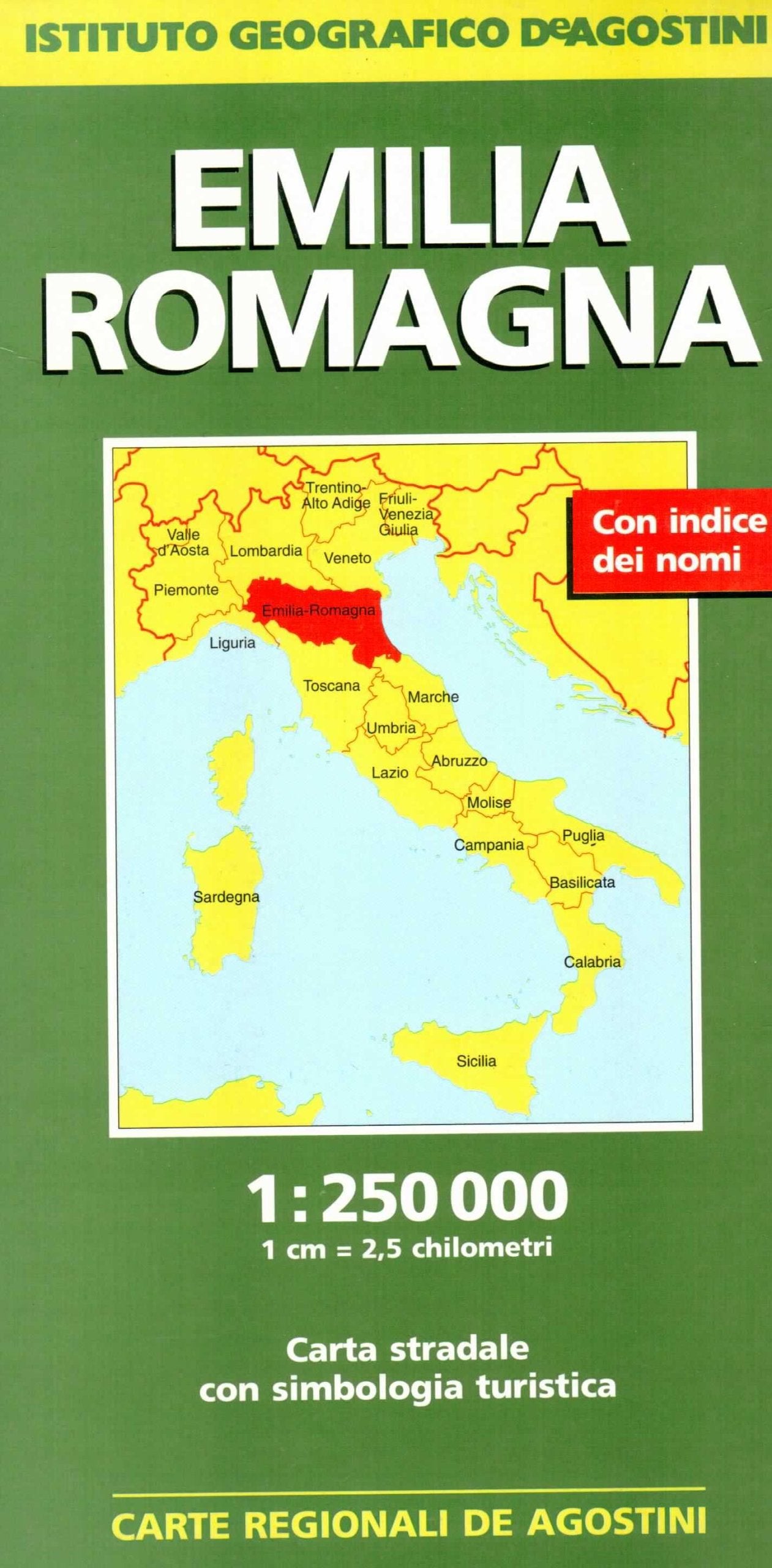 Emilia Romagna 1:250.000 Leisure, Home & Garden