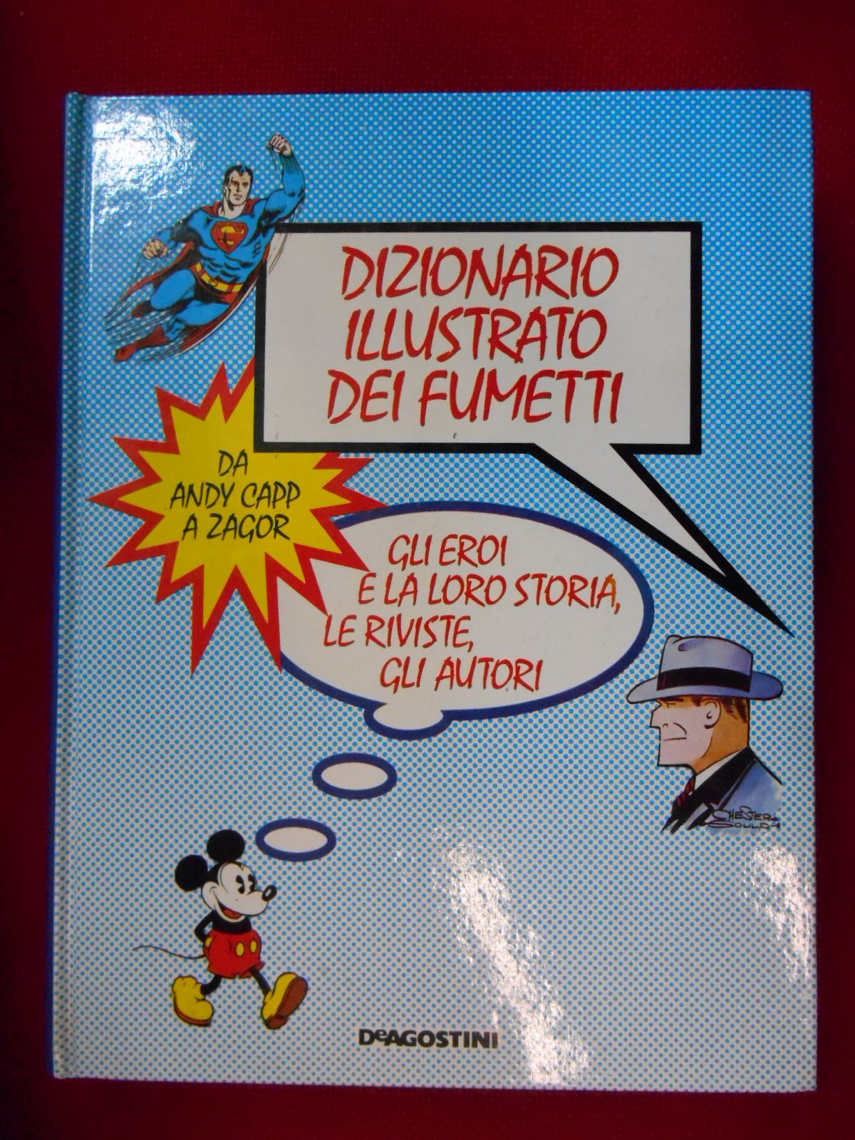 Il dizionario illustrato dei fumetti book