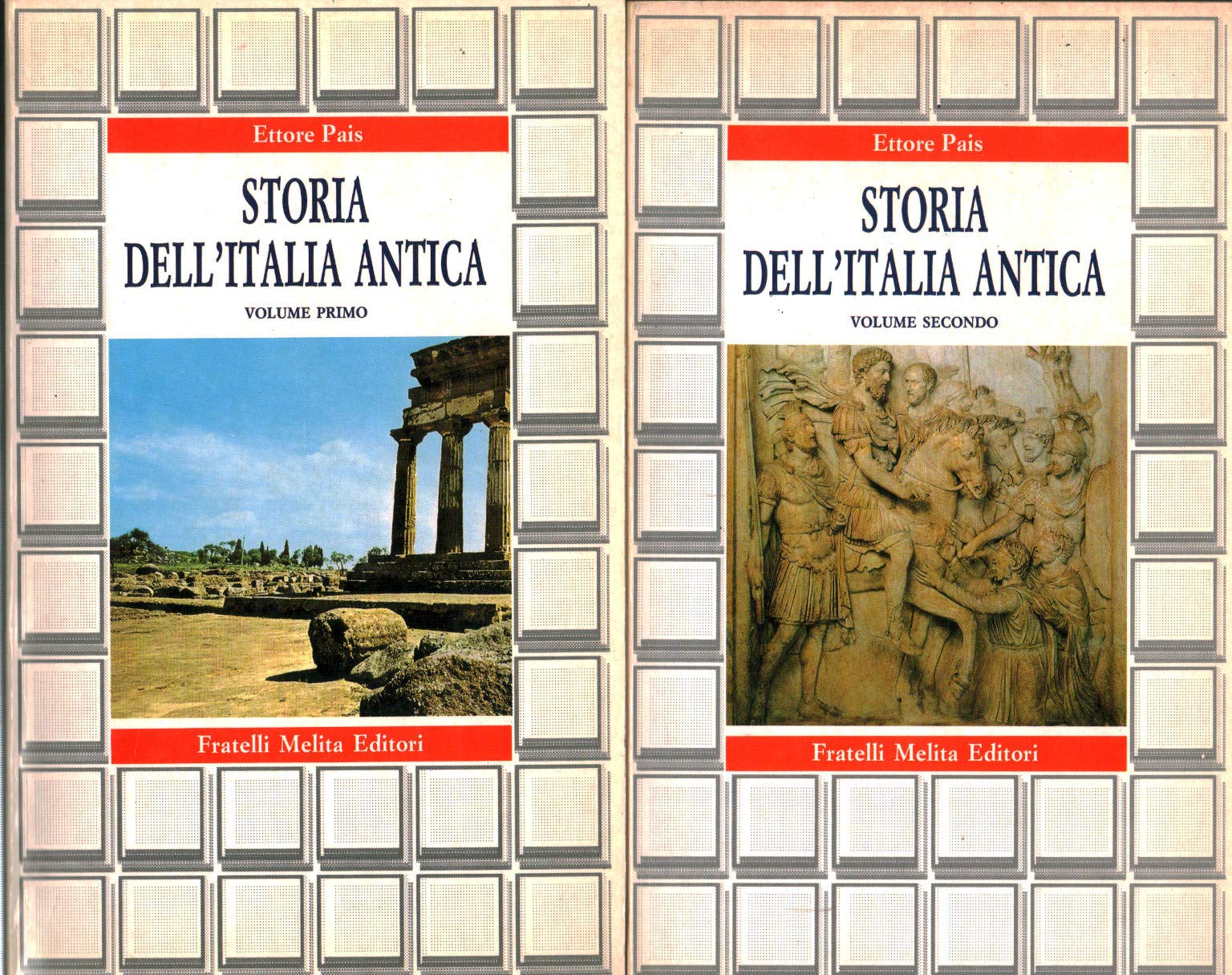 Storia dell'Italia Antica VOLUME 1-2 book