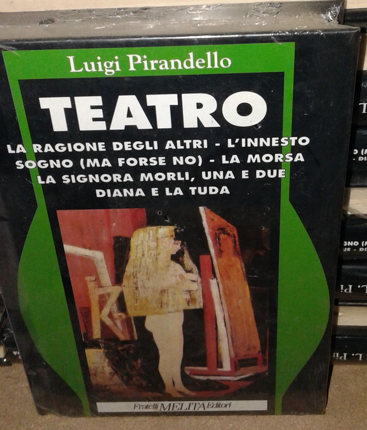 Theater. Der Grund der anderen. Das Pfropfen. Träume (aber vielleicht nicht). Der Schraubstock. Die Signoe Morli, eins und zwei. Diana und die Tuda. book