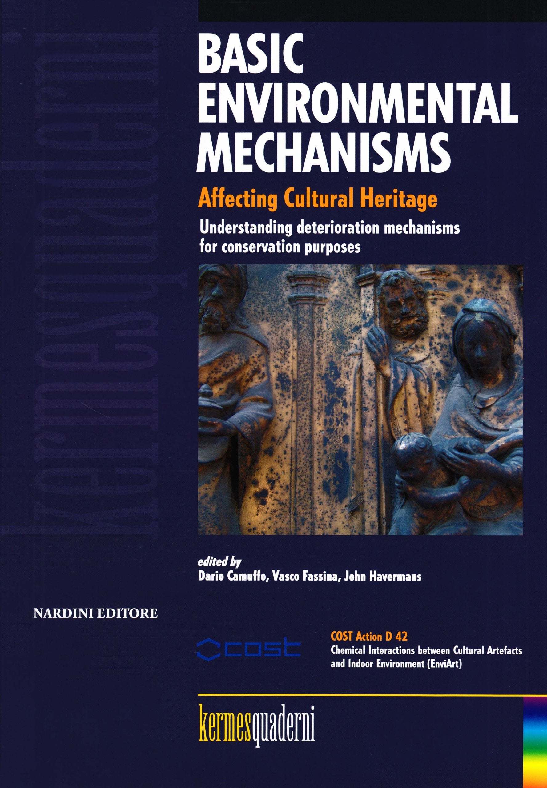 Basic environmental mechanism. Affecting cultural heritage Second-hand books on film, art and culture