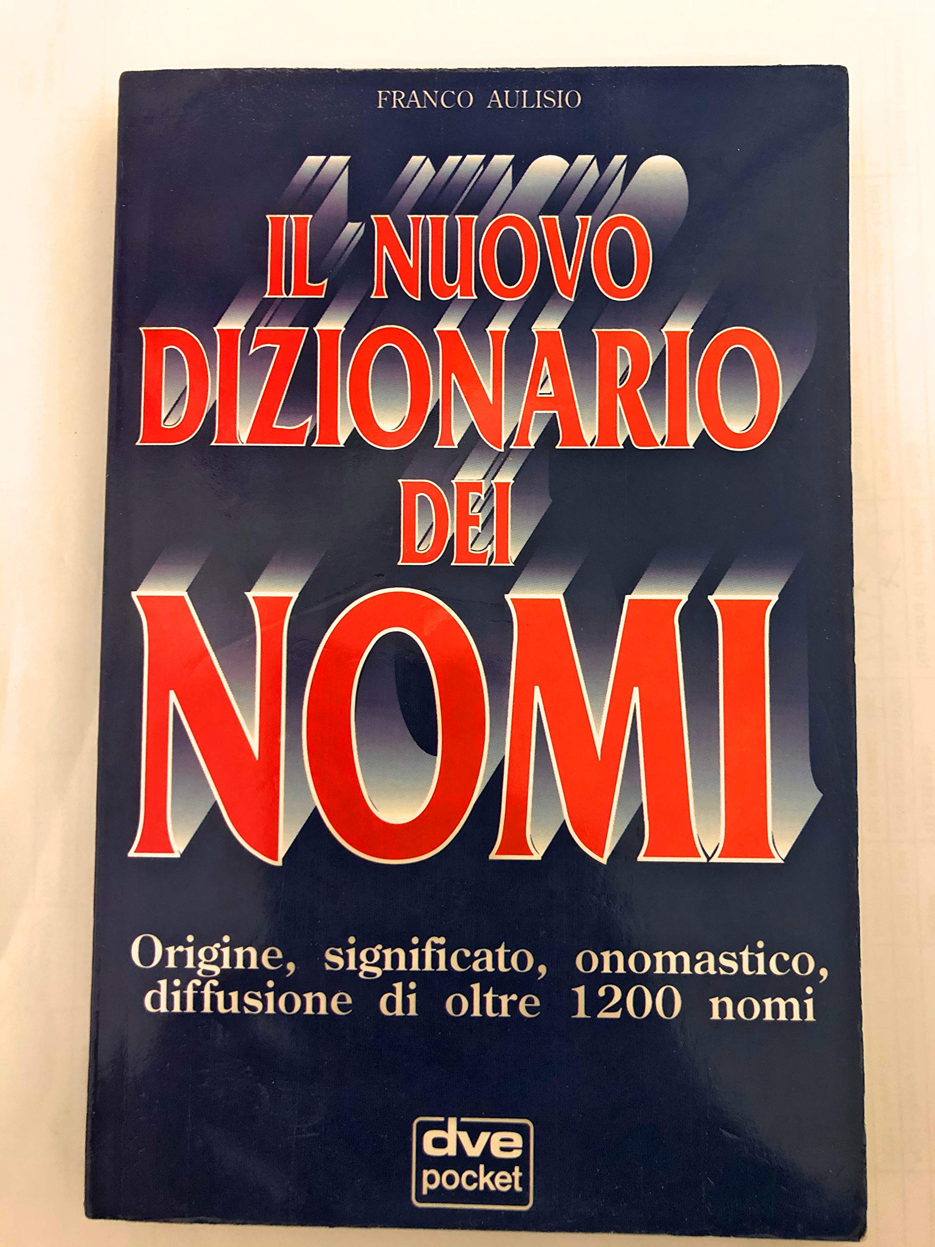 Nuovo Dizionario Nomi book