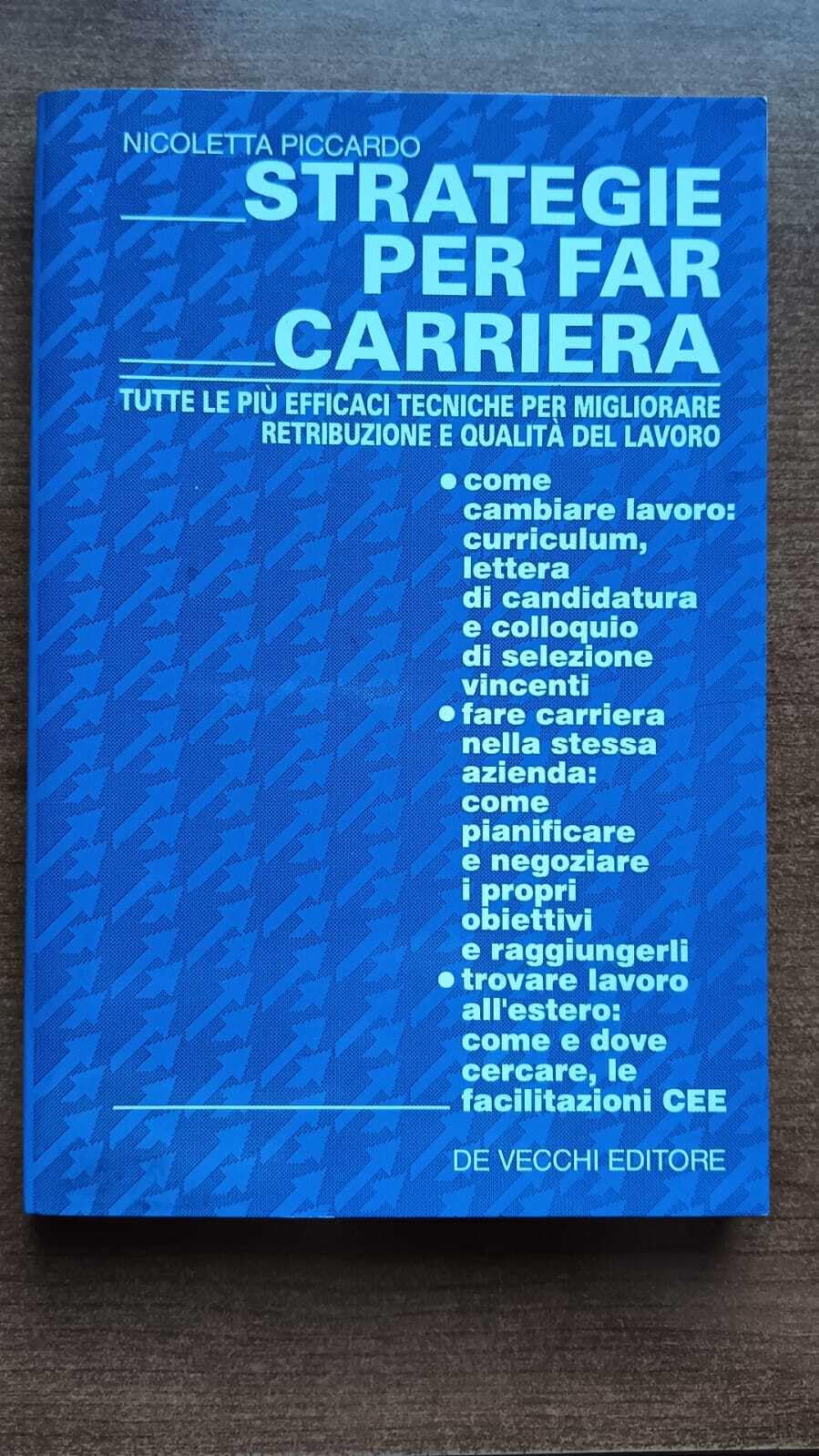 Strategie per fare carriera book