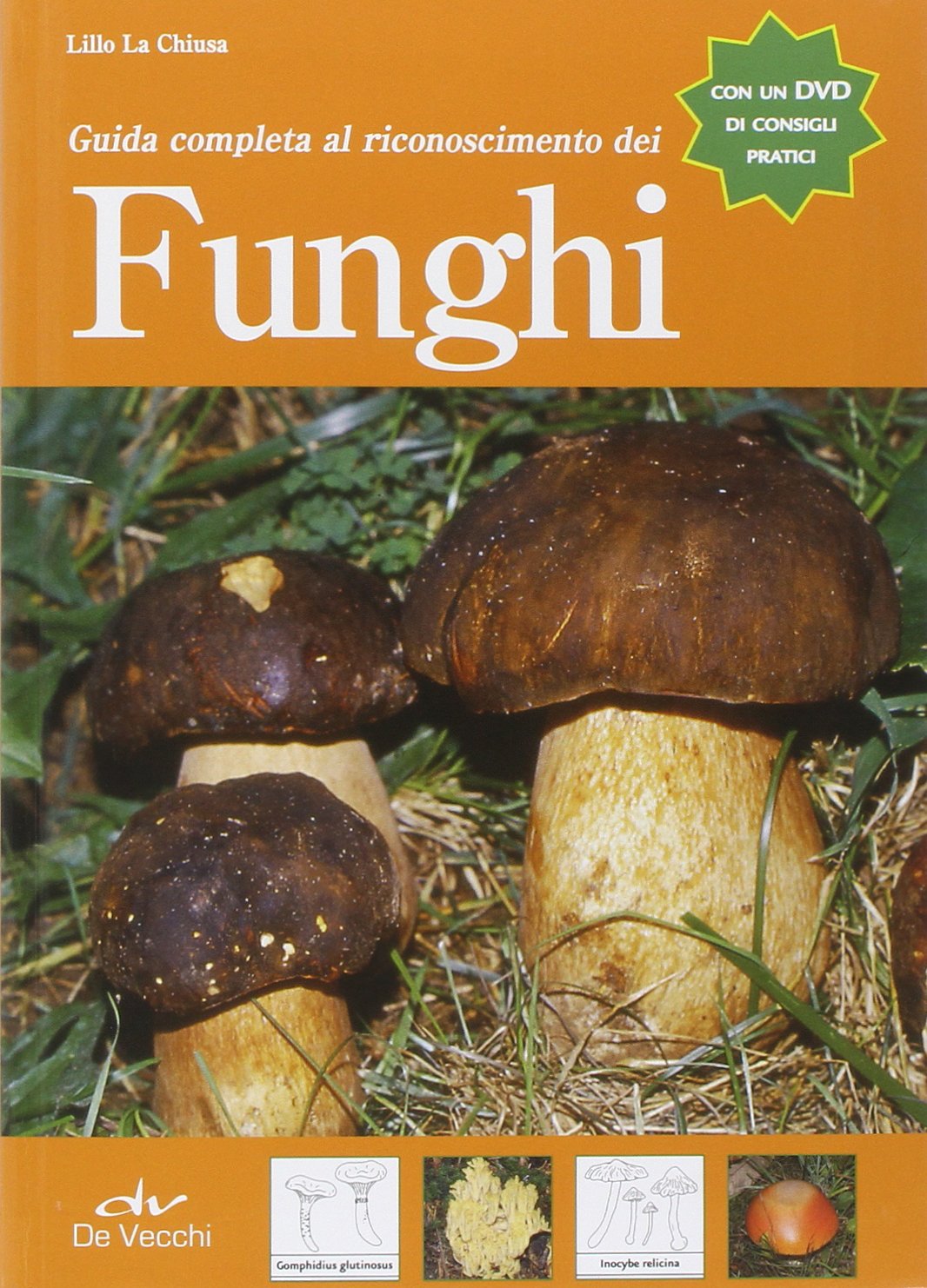 Guida completa al riconoscimento dei funghi. Con DVD book