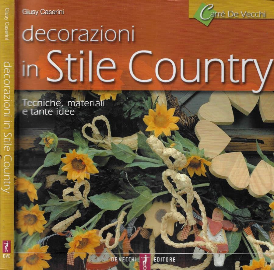 Decorazioni in stile country book
