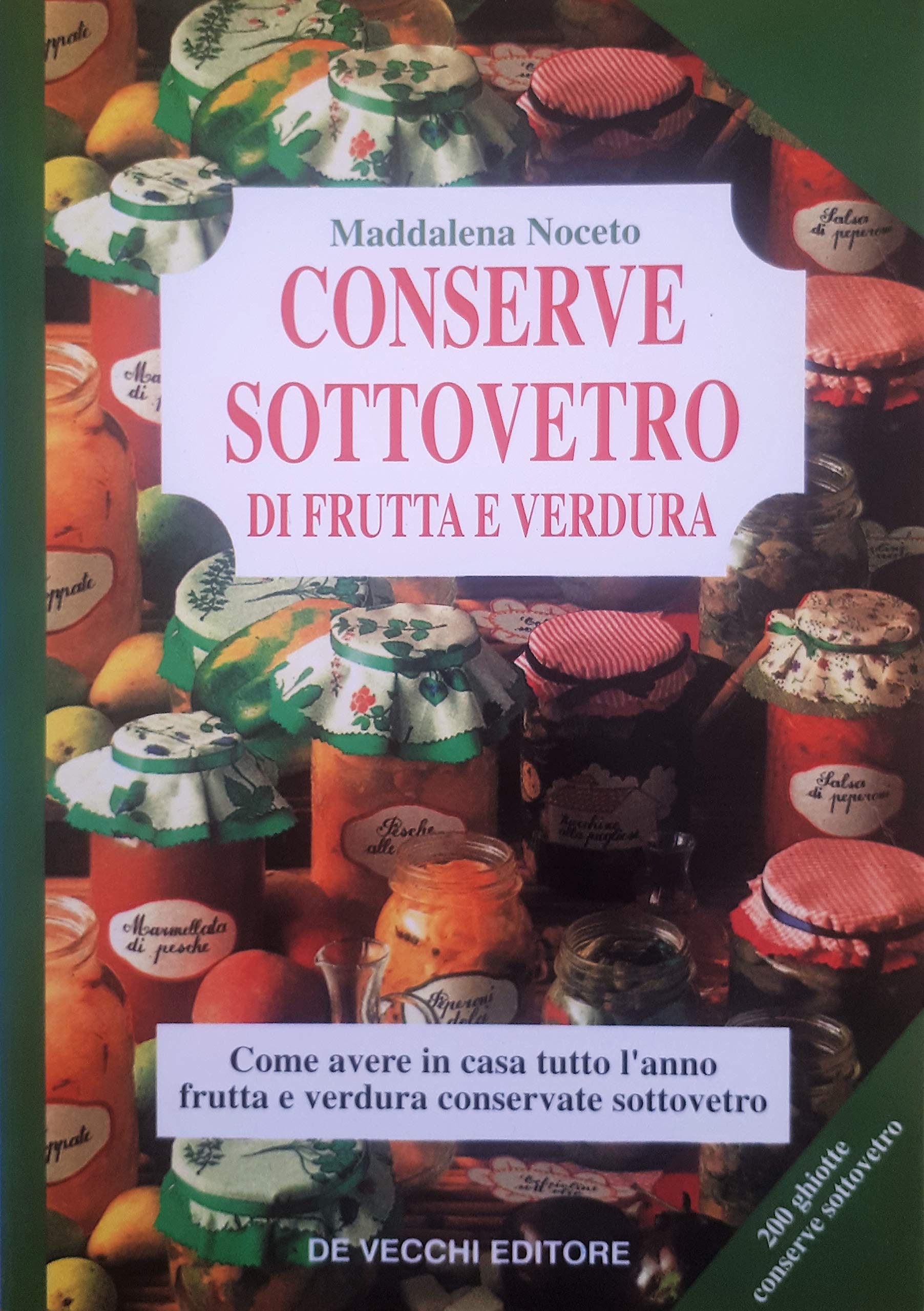 Conserve sottovetro di frutta e verdura book