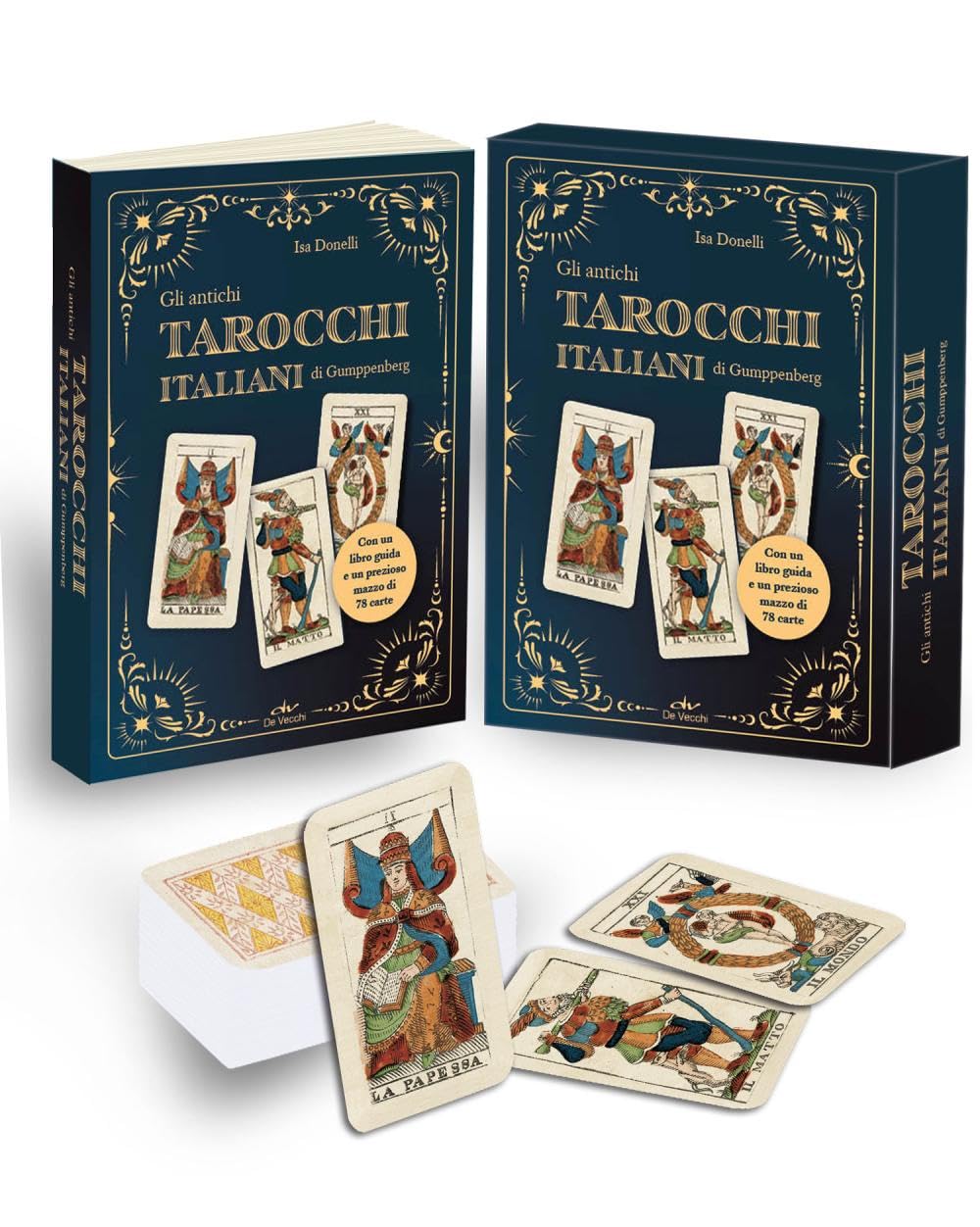 Gli antichi tarocchi italiani di Gumppenberg. Con 78 Carte book