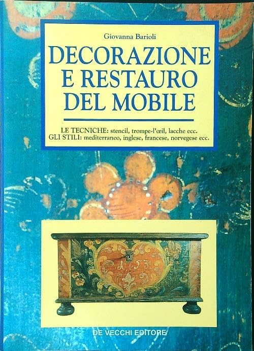 Decorazione e restauro del mobile book