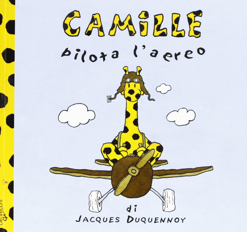 Camille pilota l'aereo Children's books