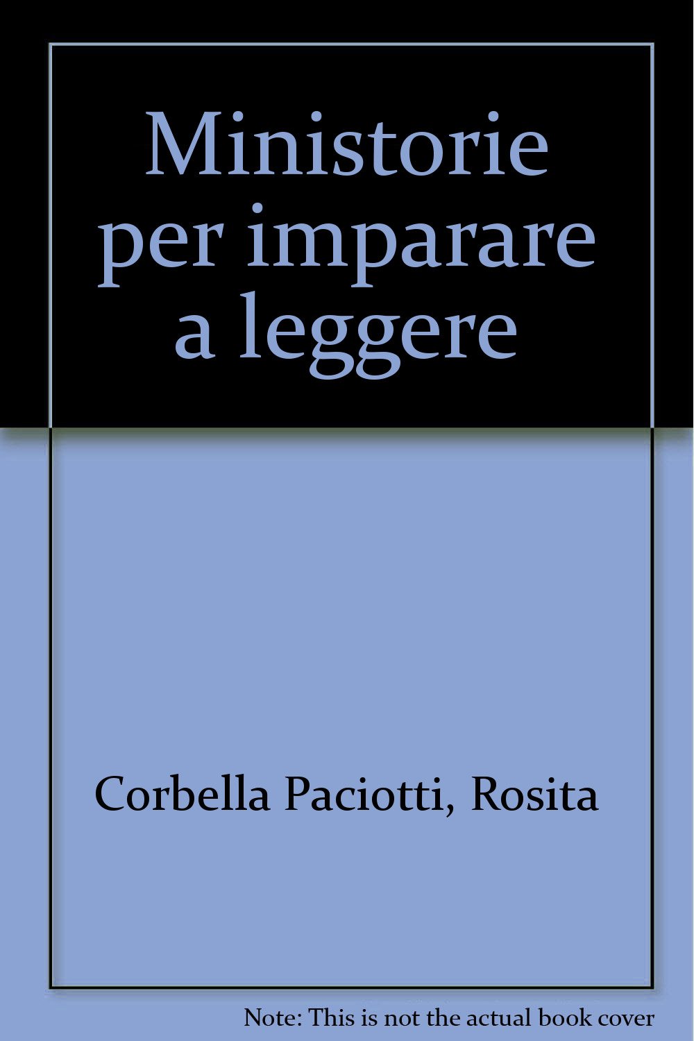 Ministorie per imparare a leggere Children's books