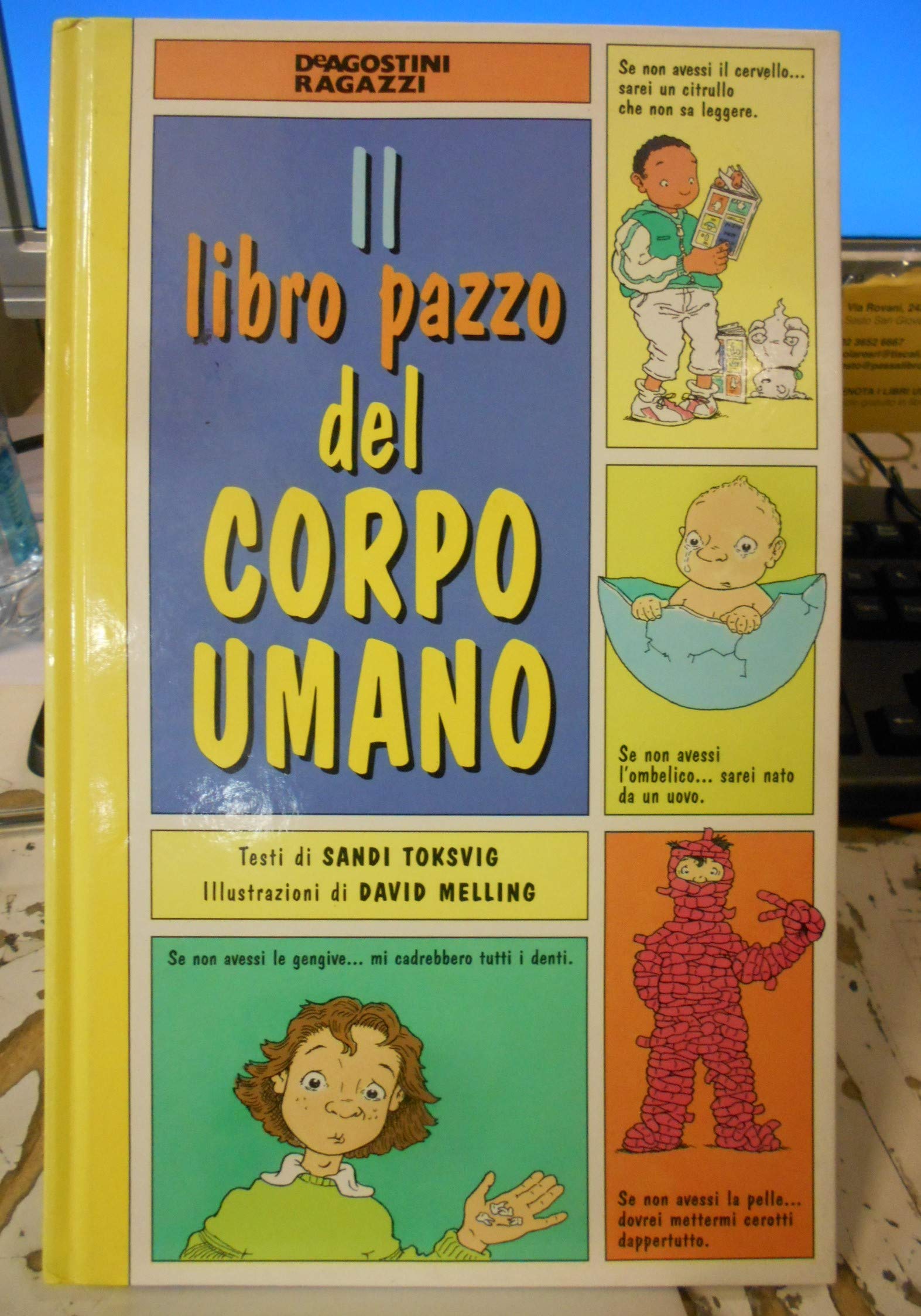 Il libro pazzo del corpo umano book
