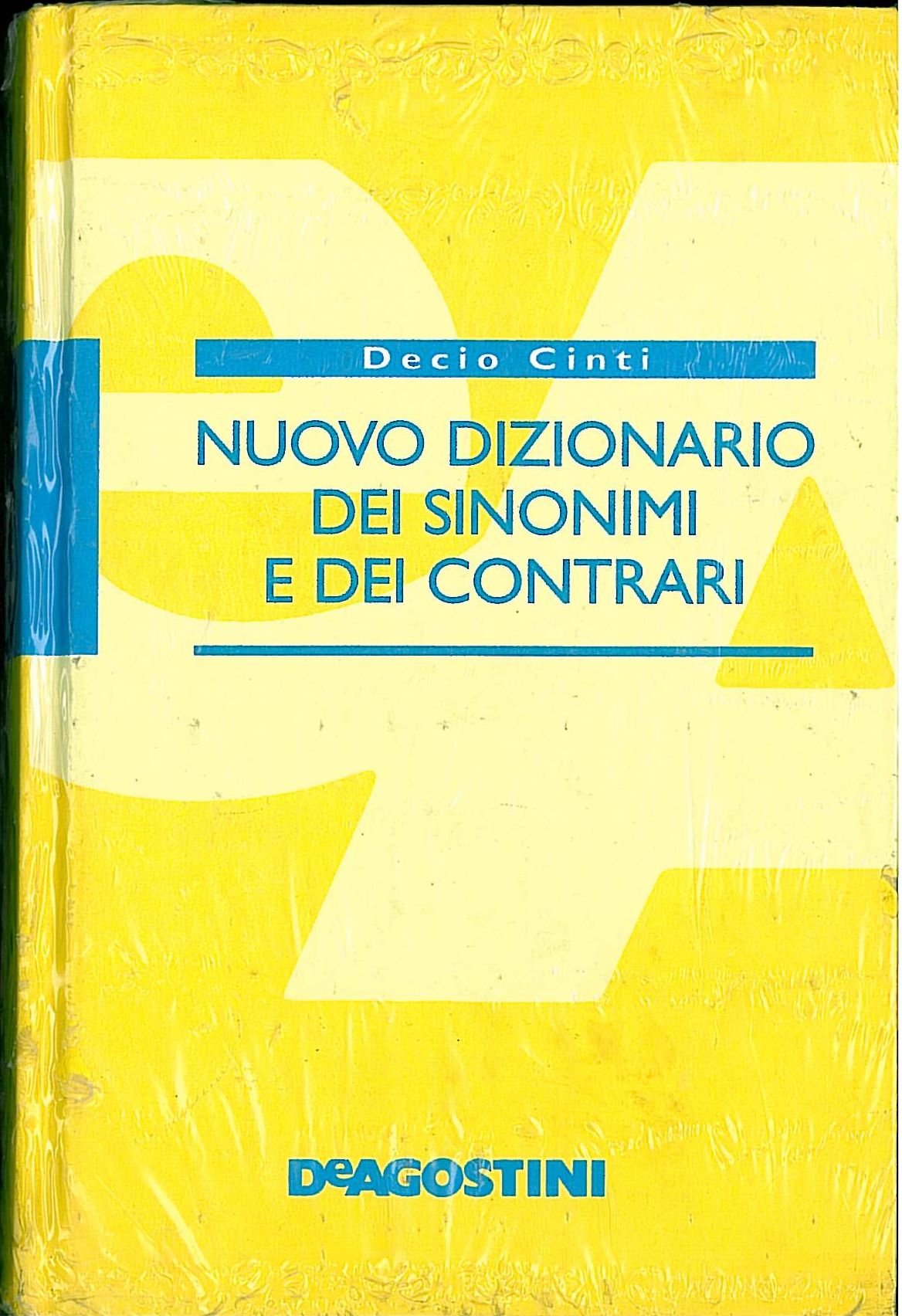 Nuovo dizionario dei sinonimi e dei contrari Reference Books