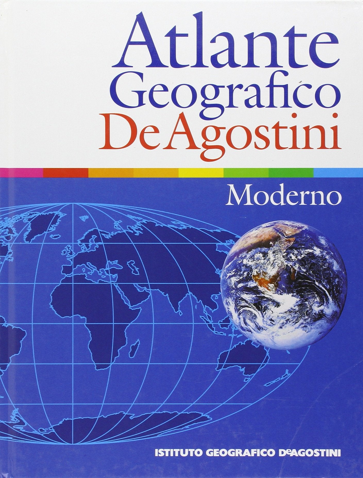 Atlante geografico De Agostini Moderno book