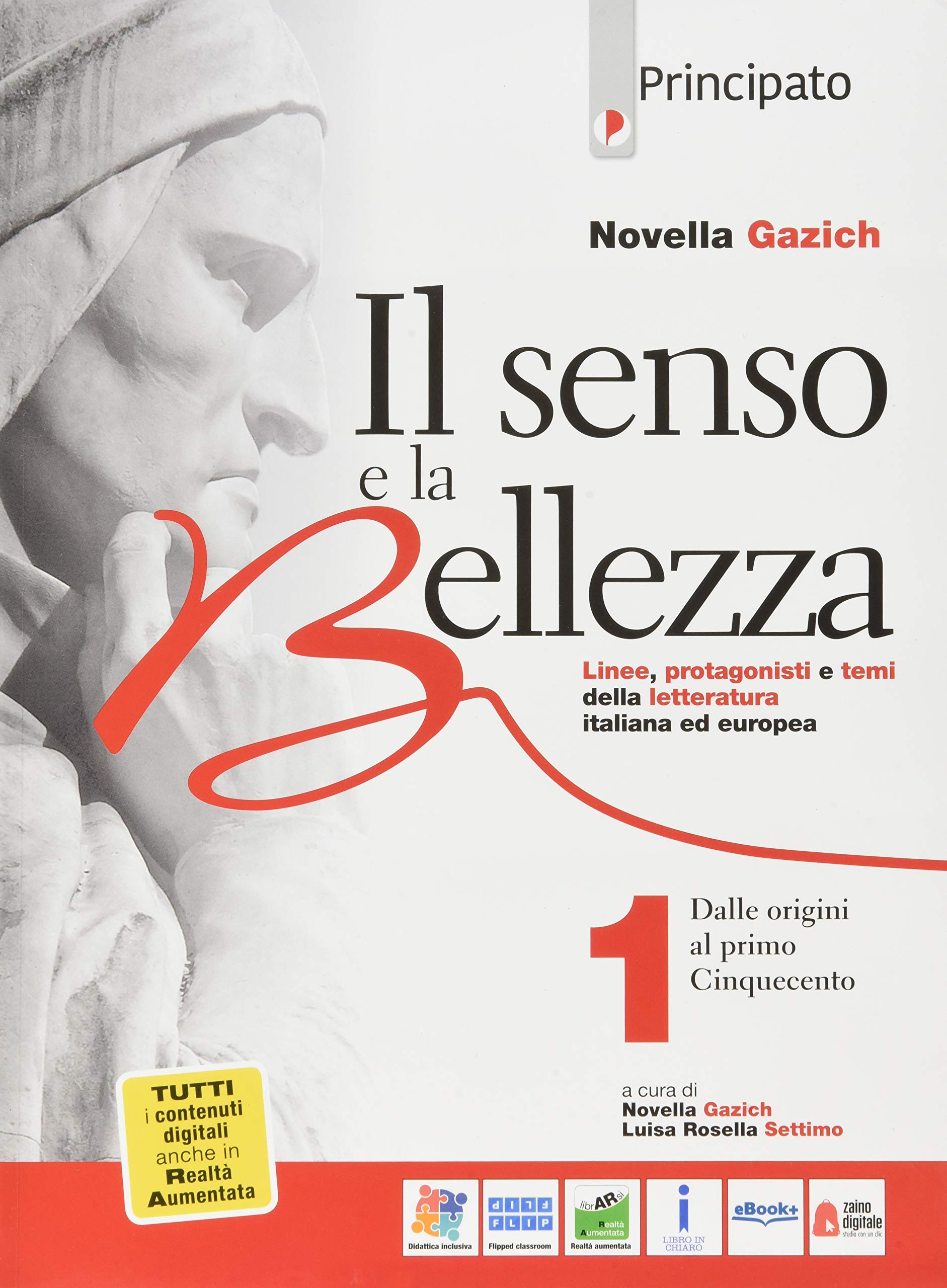 Il senso e la bellezza. Con Nuovo laboratorio di scrittura e antologia della Divina Commedia. Per le Scuole superiori. Con e-book. Con espansione online (Vol. 1) Study Guides
