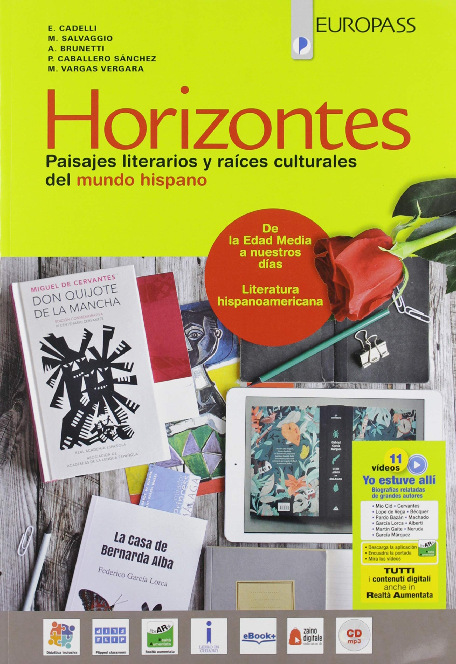 Horizontes. Con Portfolio de conocimientos y competencias e Nexos. Per le Scuole superiori. Con e-book. Con espansione online. Con 3 CD-Audio cd