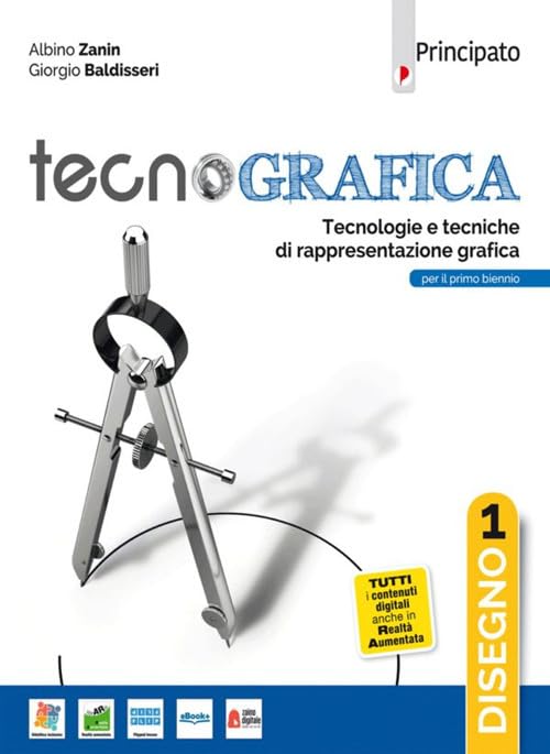 Tecnografica. Disegno. Tecnologie e tecniche di rappresentazione grafica. Per le Scuole superiori. Con e-book. Con espansione online. Con Libro: Schede disegno (Vol. 1) book