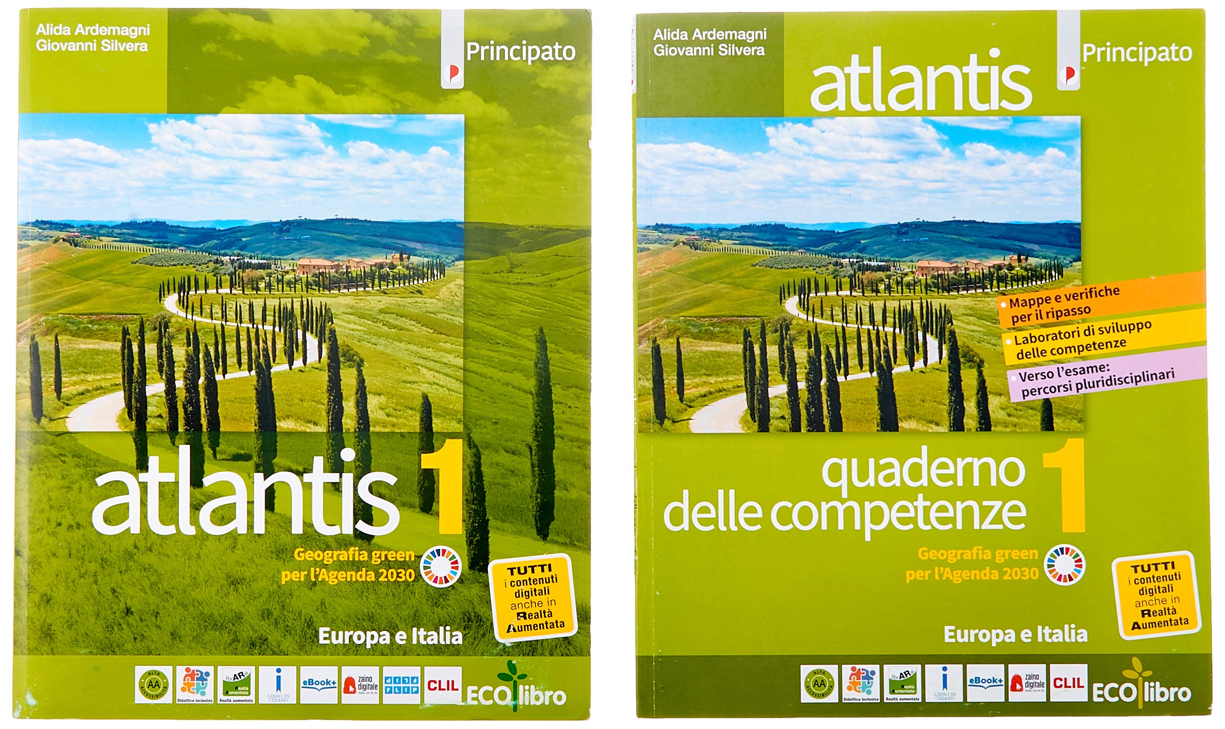 Atlantis. Con Cartografia e Quaderno delle competenzee. Per la Scuola media. Con e-book. Con espansione online. Europa e Italia (Vol. 1) book