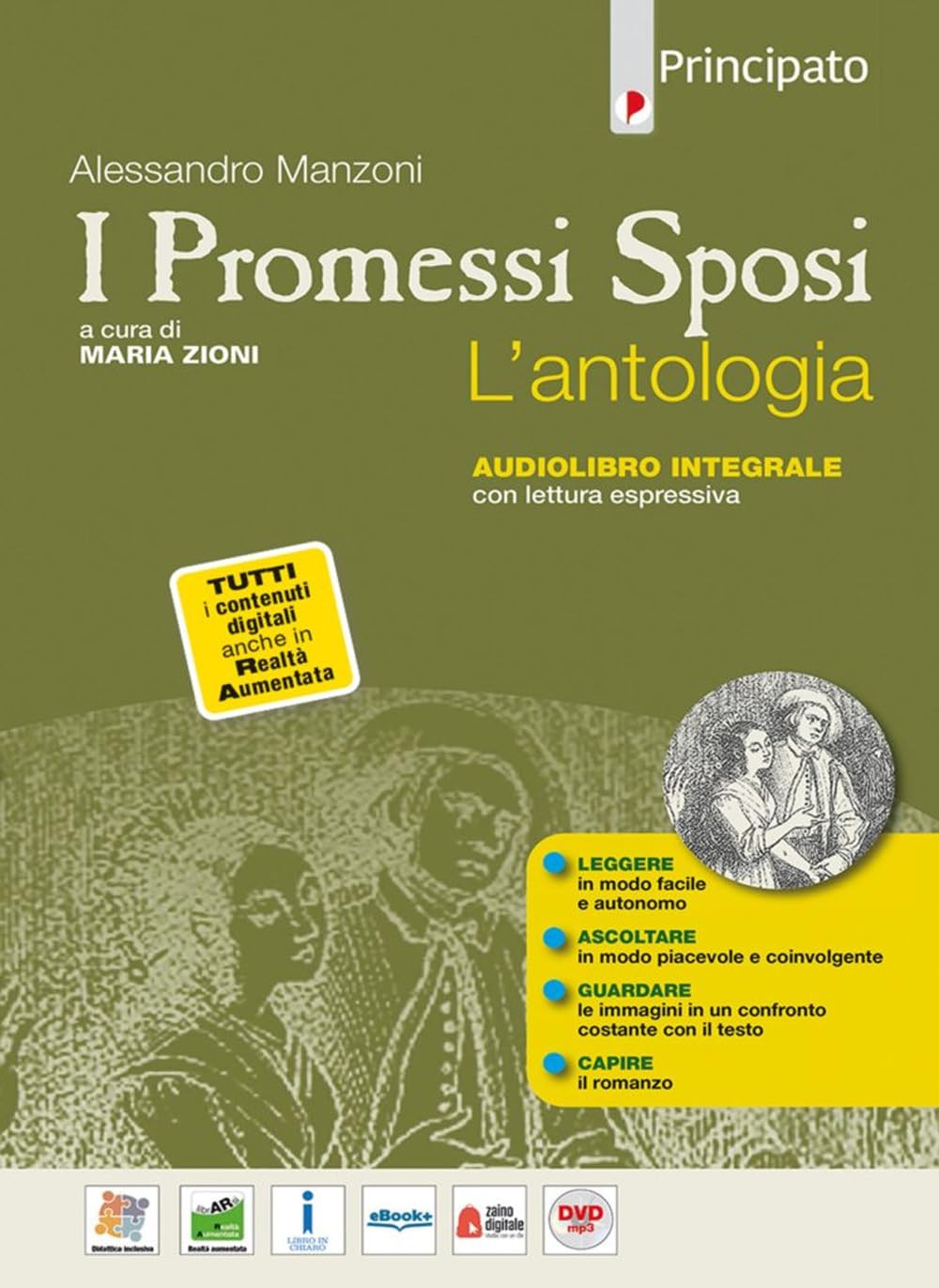 I Promessi sposi. L'antologia. Per le Scuole superiori. Con e-book. Con espansione online. Con DVD Audio Professional & Reference Books