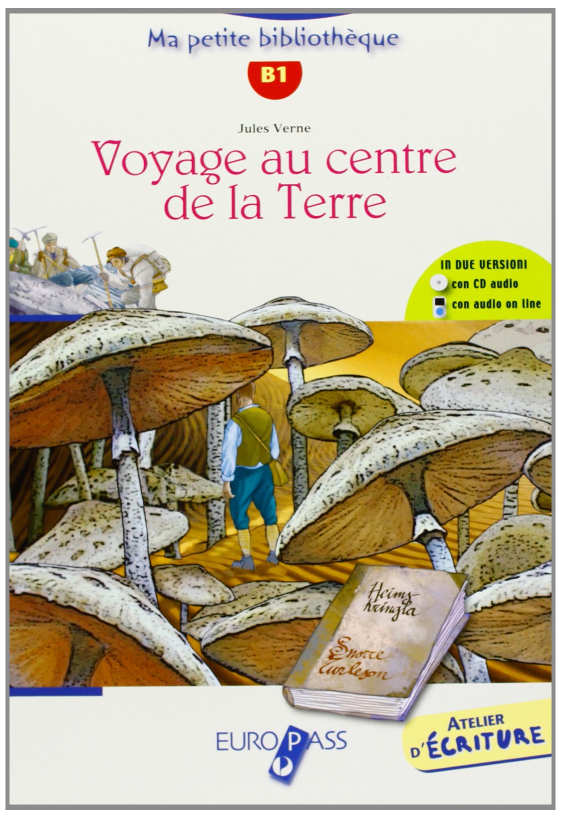 Voyage au centre de la terre. Livello A2-B1. Con espansione online book