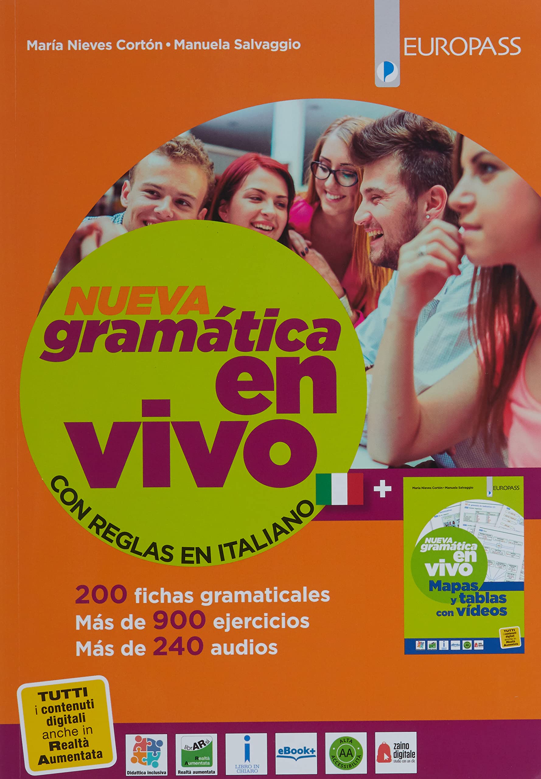 Nueva gramática en vivo. Con regole in italiano e Mapas y tablas. Per le Scuole superiori. Con e-book. Con espansione online book