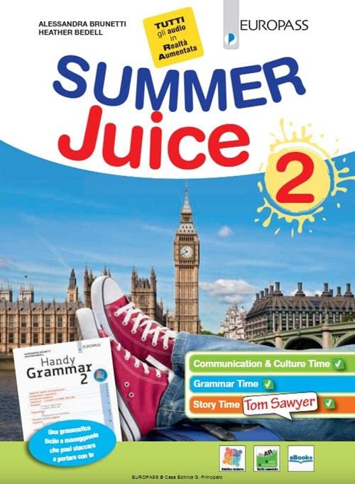 New summer juice. With Handy grammar. Per la Scuola media. Con e-book. Con espansione online (Vol. 2) Professional & Reference Books