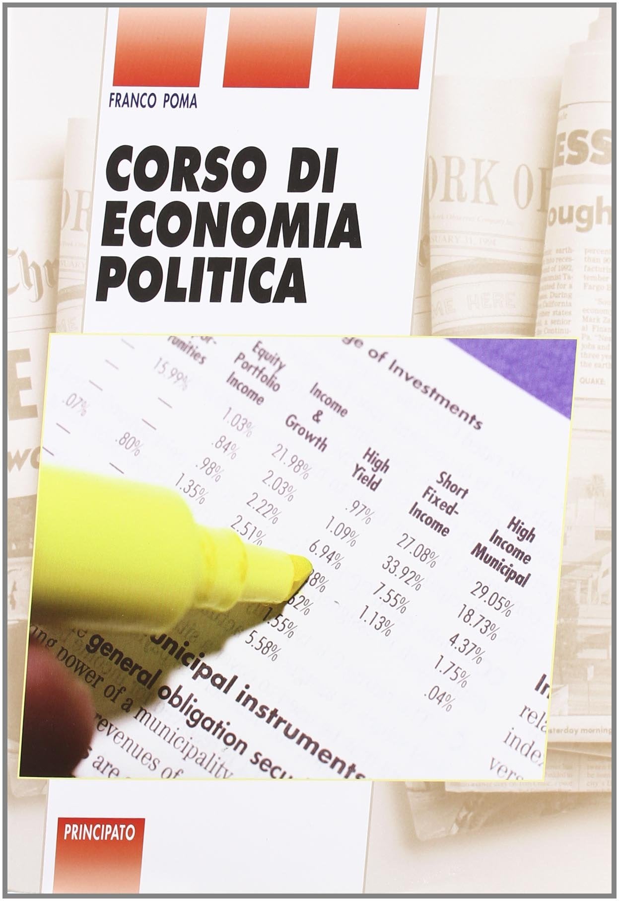 Corso di economia politica. book