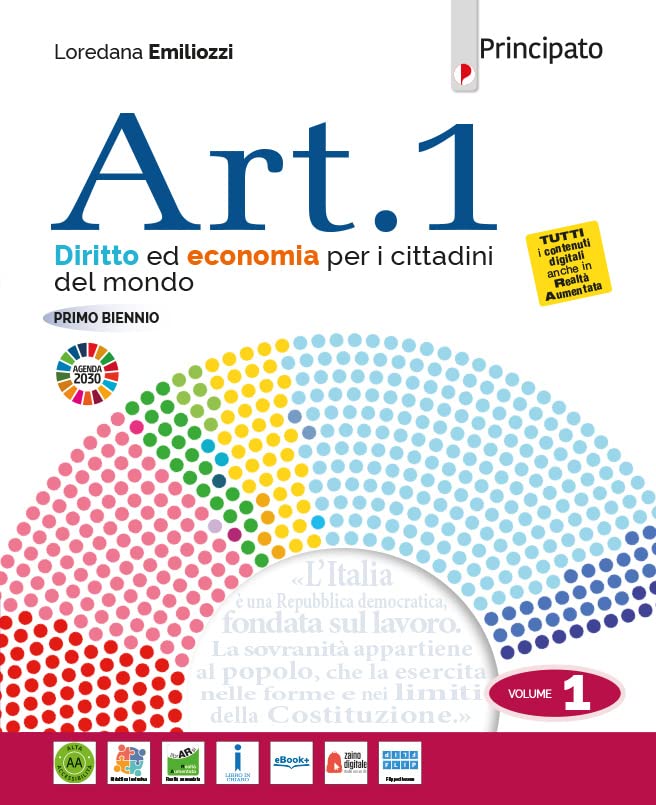 Art. 1. Per il biennio delle Scuole superiori. Con e-book. Con espansione online (Vol. 1) book