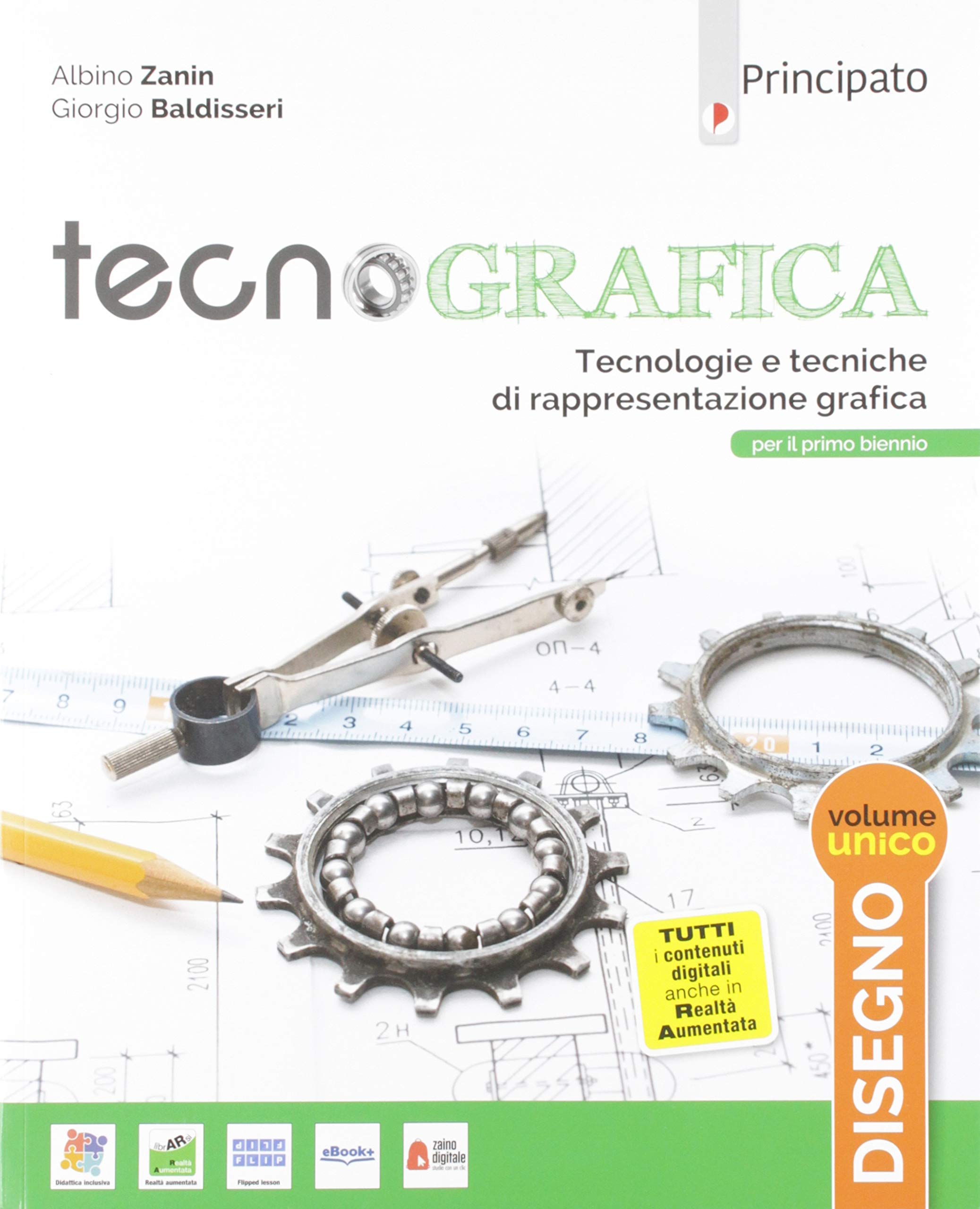 Tecnografica. Tecnologie e tecniche di rappresentazione grafica. Disegno. Con Schede disegno, Tecnologia, Righello. Per le Scuole superiori. Con e-book. Con espansione online Study Guides