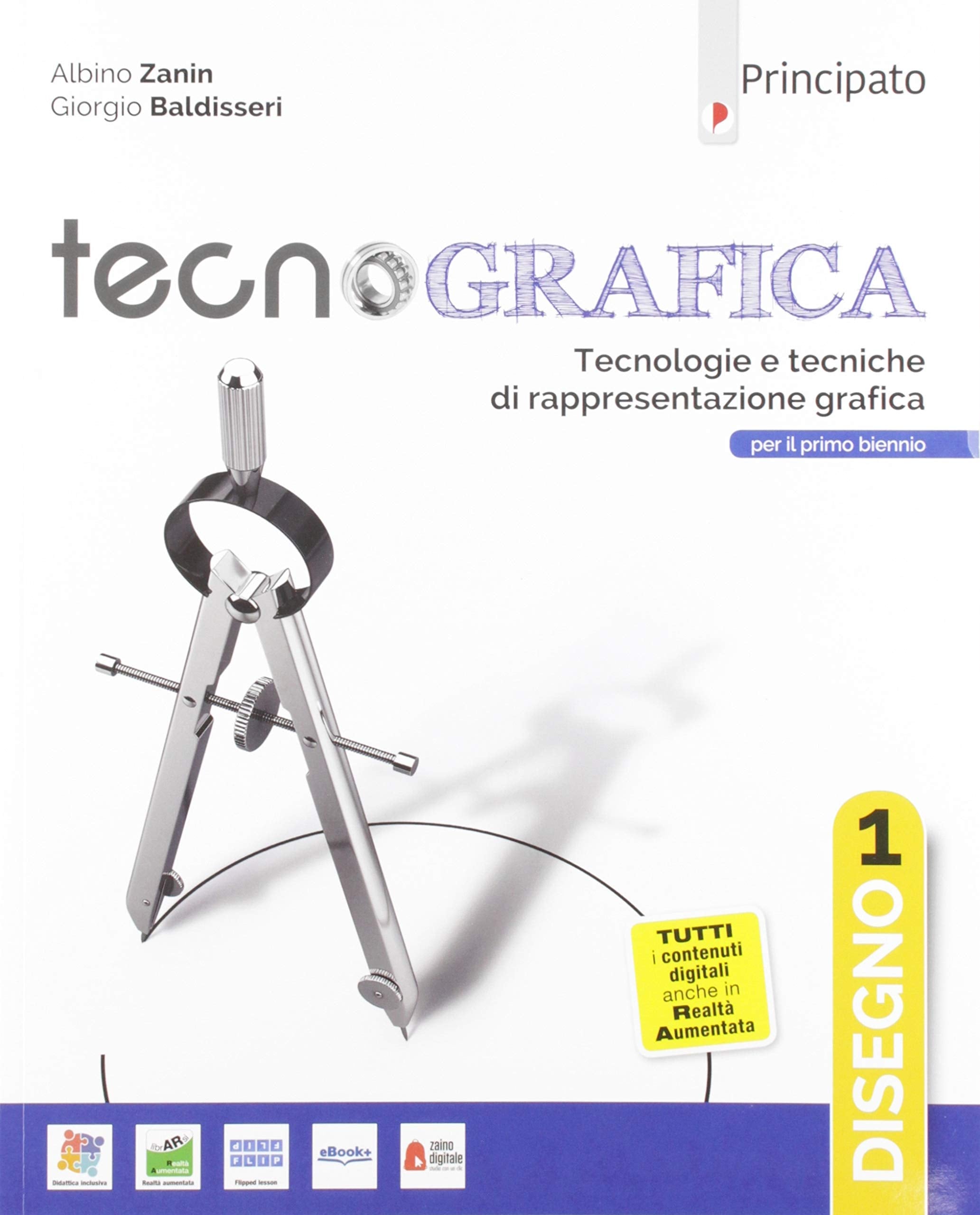 Tecnografica. Tecnologie e tecniche di rappresentazione grafica. Disegno. Con Schede disegno, Tecnologia, Righello. Per le Scuole superiori. Con e-book. Con espansione online (Vol. 1) book