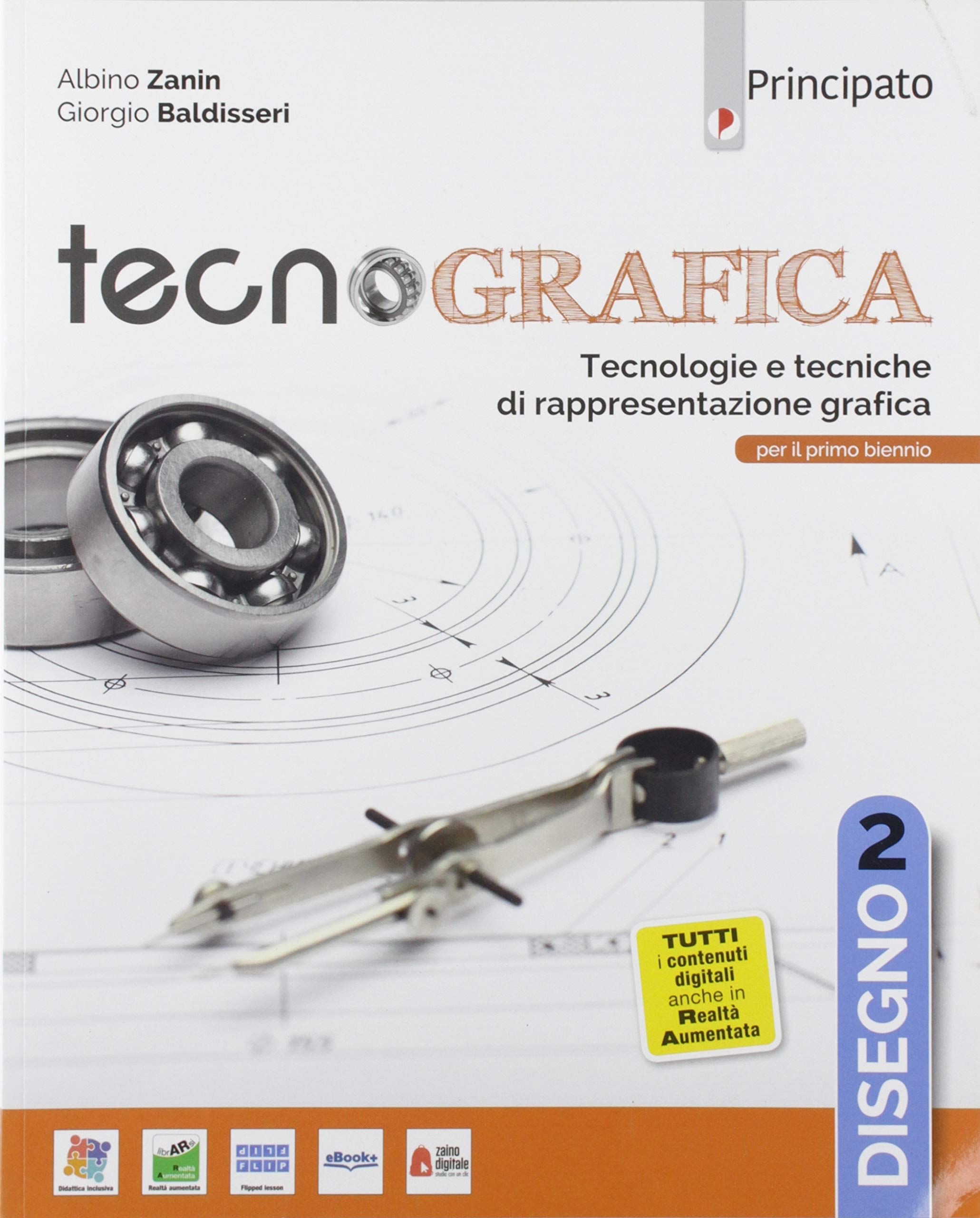 Tecnografica. Tecnologie e tecniche di rappresentazione grafica. Disegno. Per le Scuole superiori. Con e-book. Con espansione online (Vol. 2) book