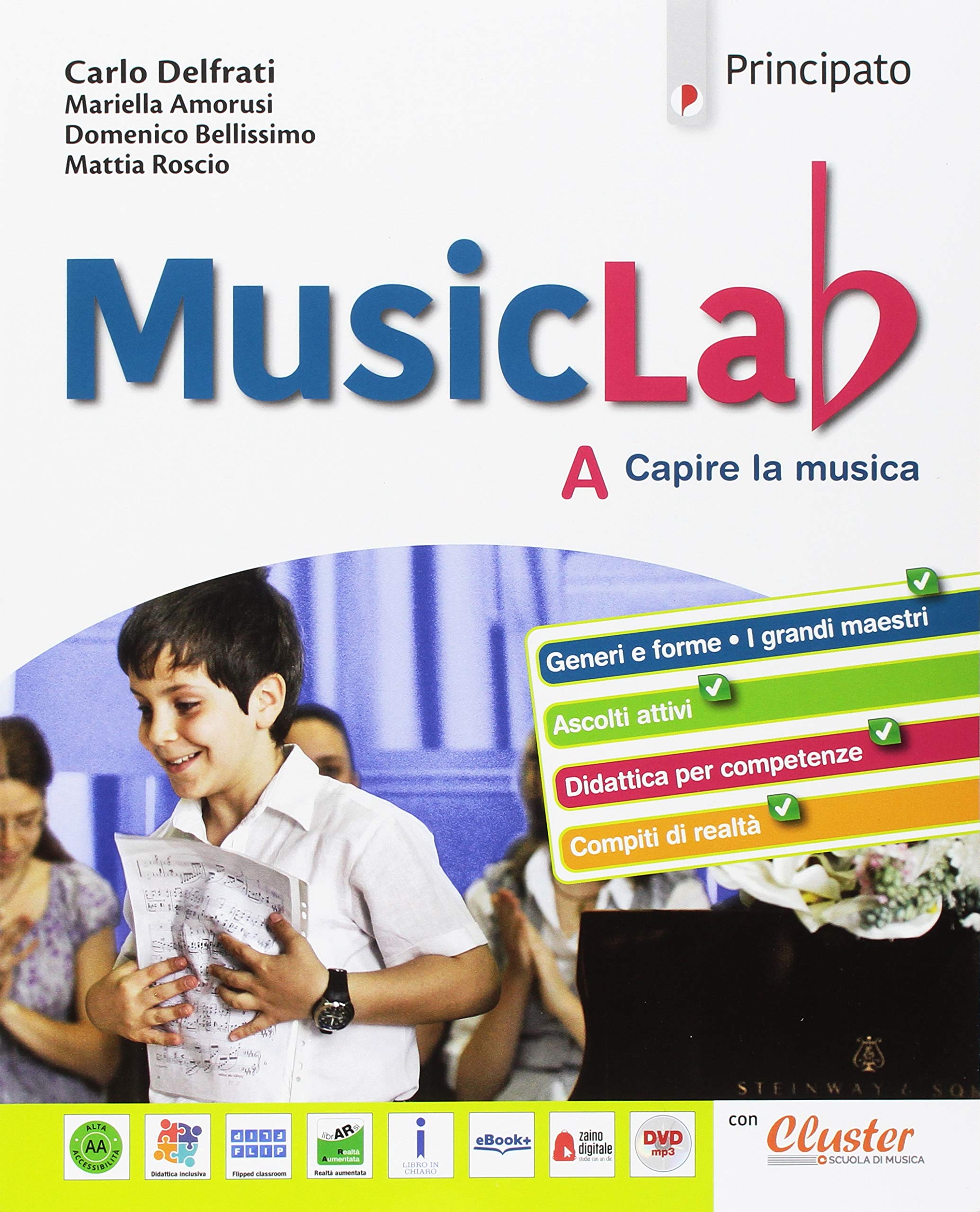 Music lab. Con Quaderno. Per la Scuola media. Con ebook. Con espansione online. Con 2 DVD Audio (Vol. A-B) book
