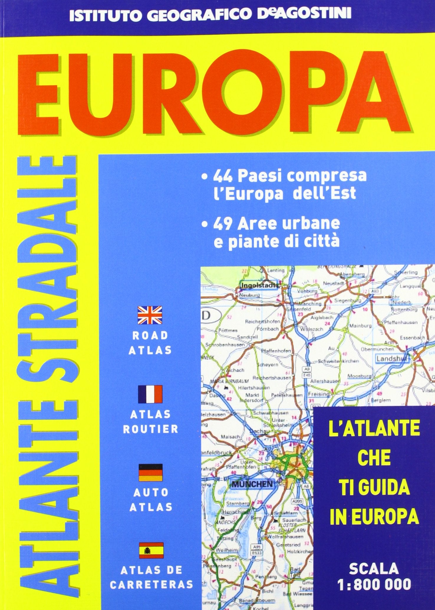 Atlante stradale d'Europa 1:800.000 (Atlanti stradali) Leisure, Home & Garden