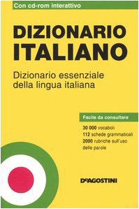 Dizionario italiano. Dizionario essenziale della lingua italiana. Con CD-ROM Reference Books