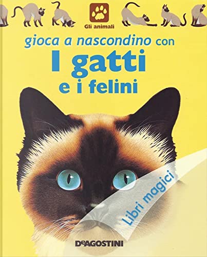 GIOCA A NASCONDINO CON I GATTI E I FELINI. Libri magici. book