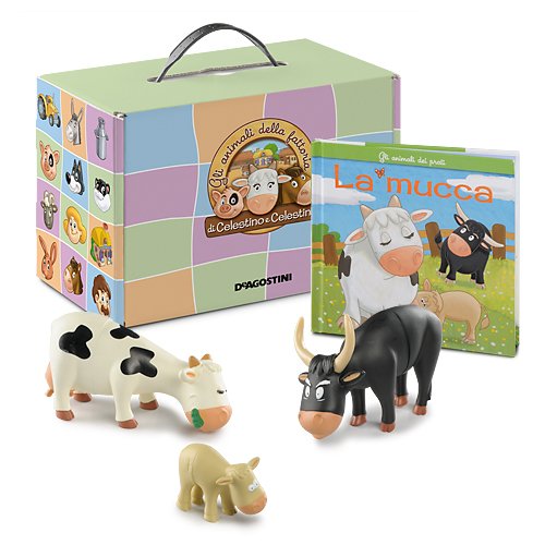 Gli animali della fattoria. La mucca. Gli animali della fattoria di Celestino e Celestina Tiptoi & Games