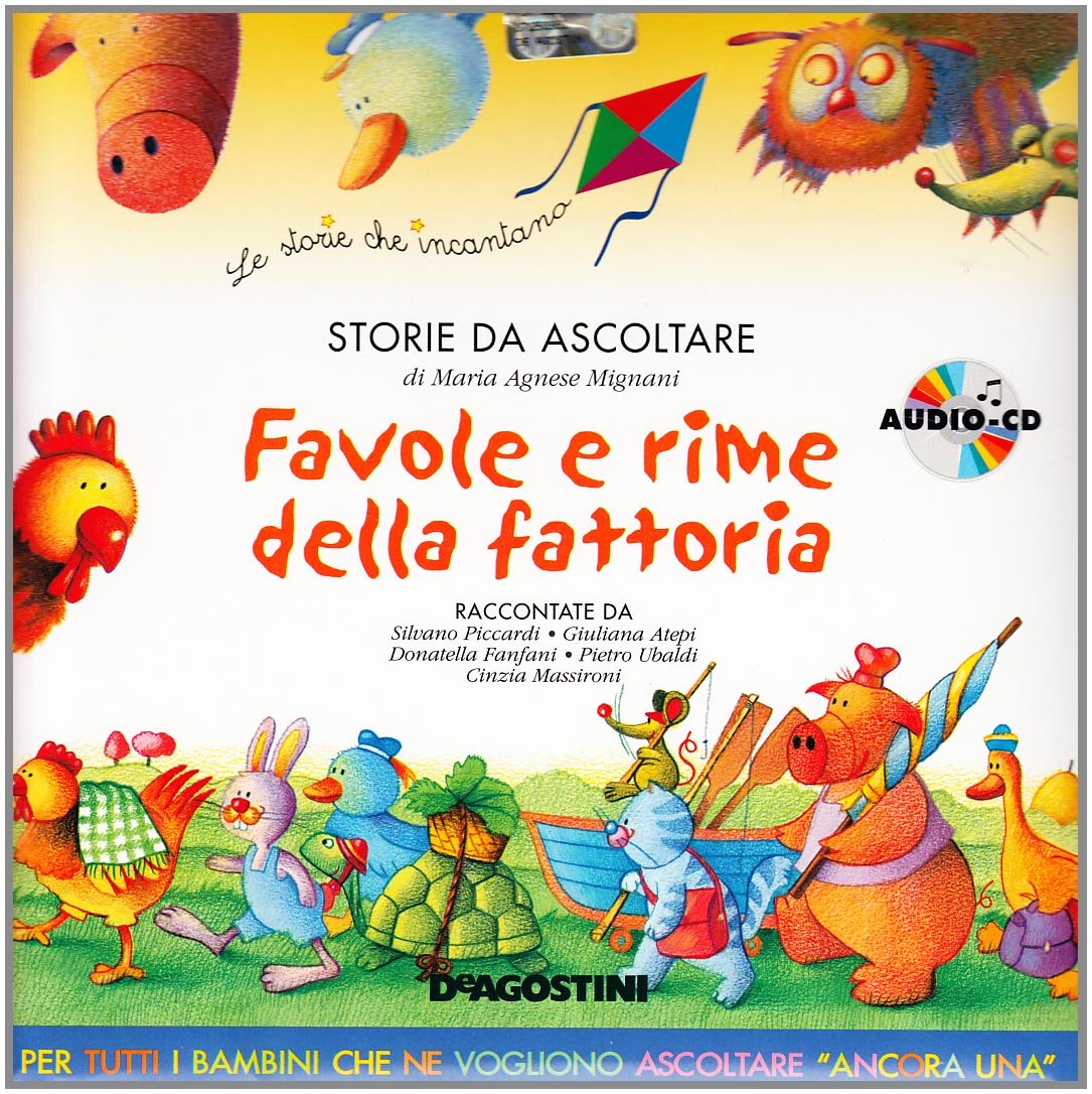 Favole e rime della fattoria. Ediz. illustrata. Con CD Audio Children's books