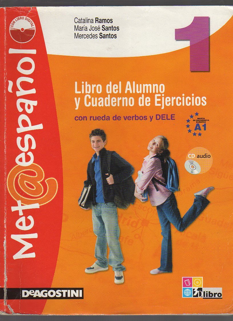 Metaespanol. Libro del alumno y cuaderno de ejercicios. Con ruota dei verbi. Per la Scuola media. Ediz. illustrata. Con CD Audio. Con espansione online (Vol. 1) book