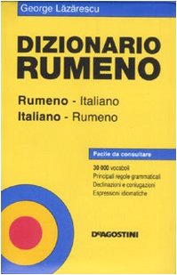 Dizionario rumeno. Italiano-rumeno, rumeno-italiano book