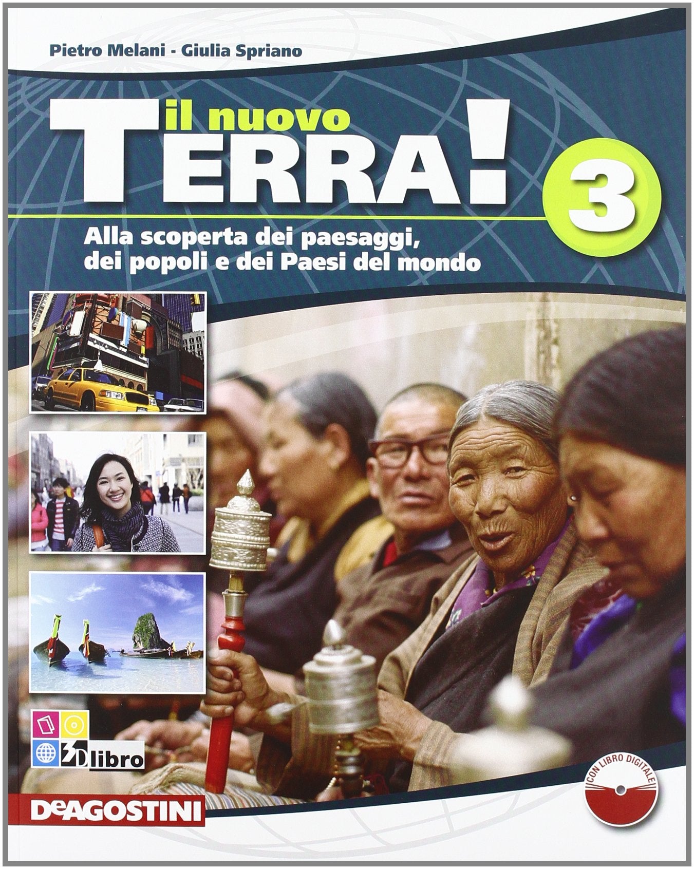 Il nuovo terra. Per la Scuola media! Con espansione online. Scoperta territori, popoli e paesi delmondo. Atlante. Carte mute (Vol. 3) Natural Sciences