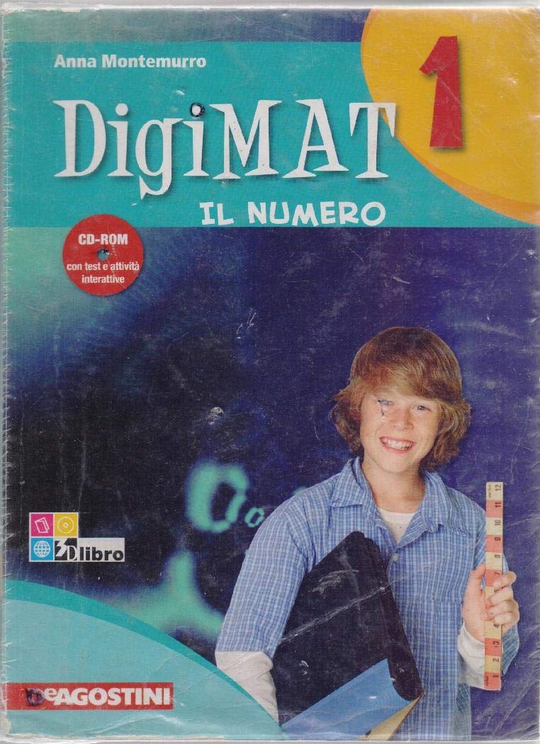 Digimat. Per la Scuola media. Con CD-ROM. Aritmetica. Geometria. INVALSI (Vol. 1) Professional & Reference Books