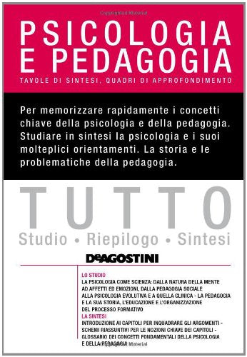 Tutto psicologia e pedagogia Education & Training