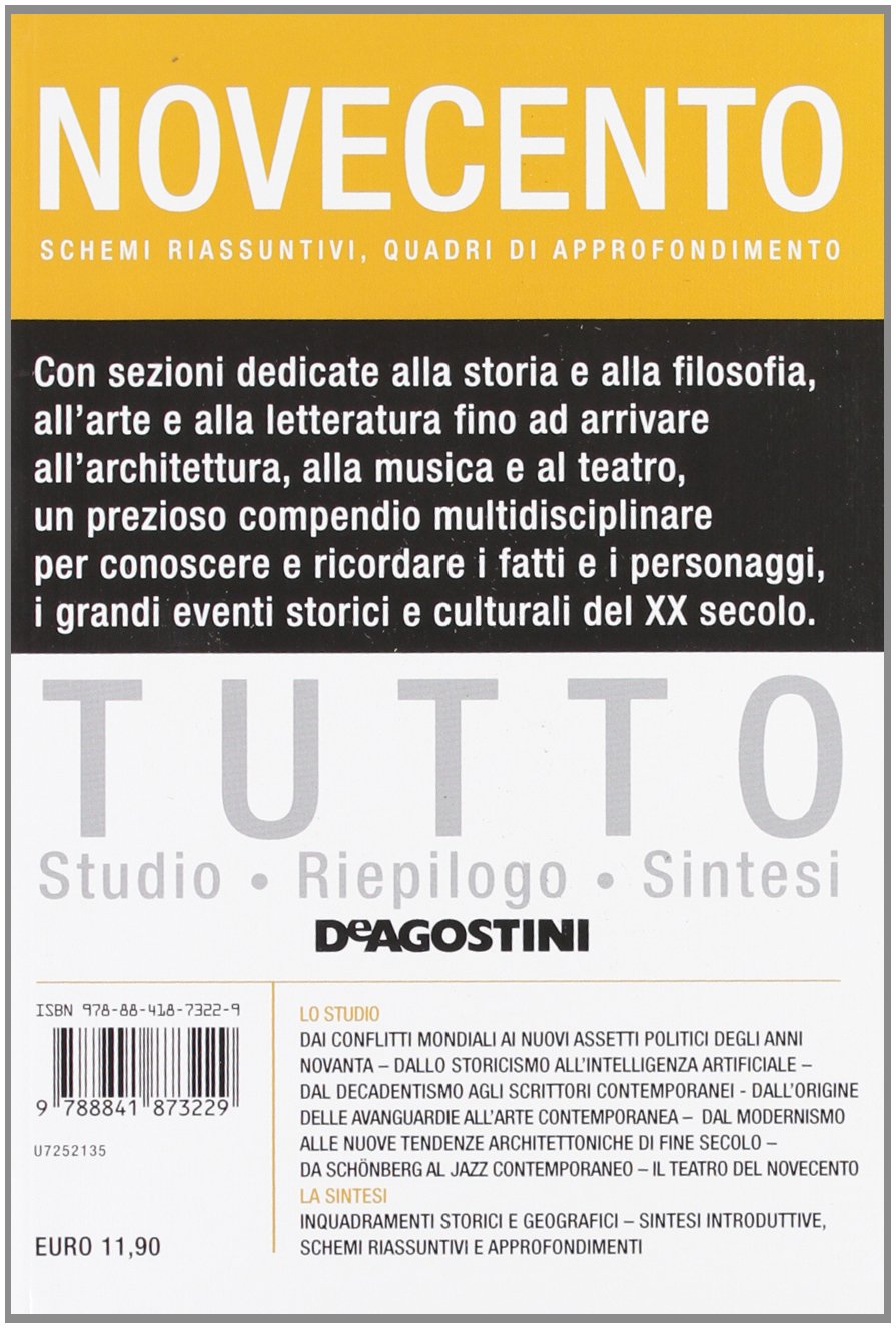 Tutto Novecento. Schemi riassuntivi, quadri di approfondimento Politics & History