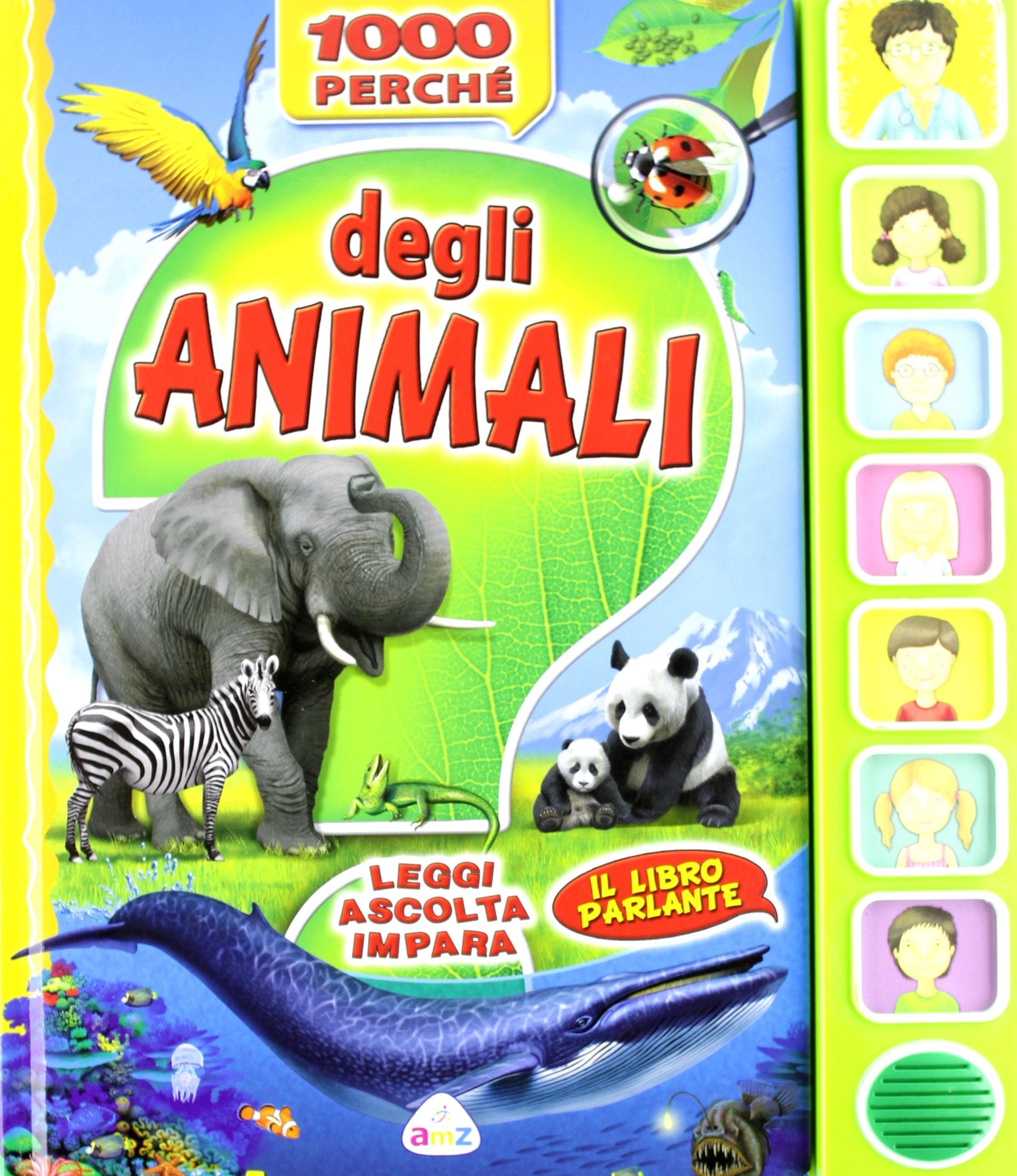 1000 perché degli animali. Leggi, ascolta, impara. Libro sonoro. Ediz. illustrata book