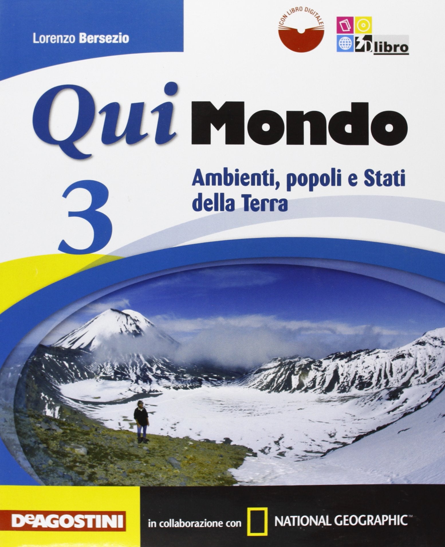 Qui mondo. Per la Scuola media. Con e-book. Con espansione online. Ambienti, popoli e stati della terra (Vol. 3) Natural Sciences