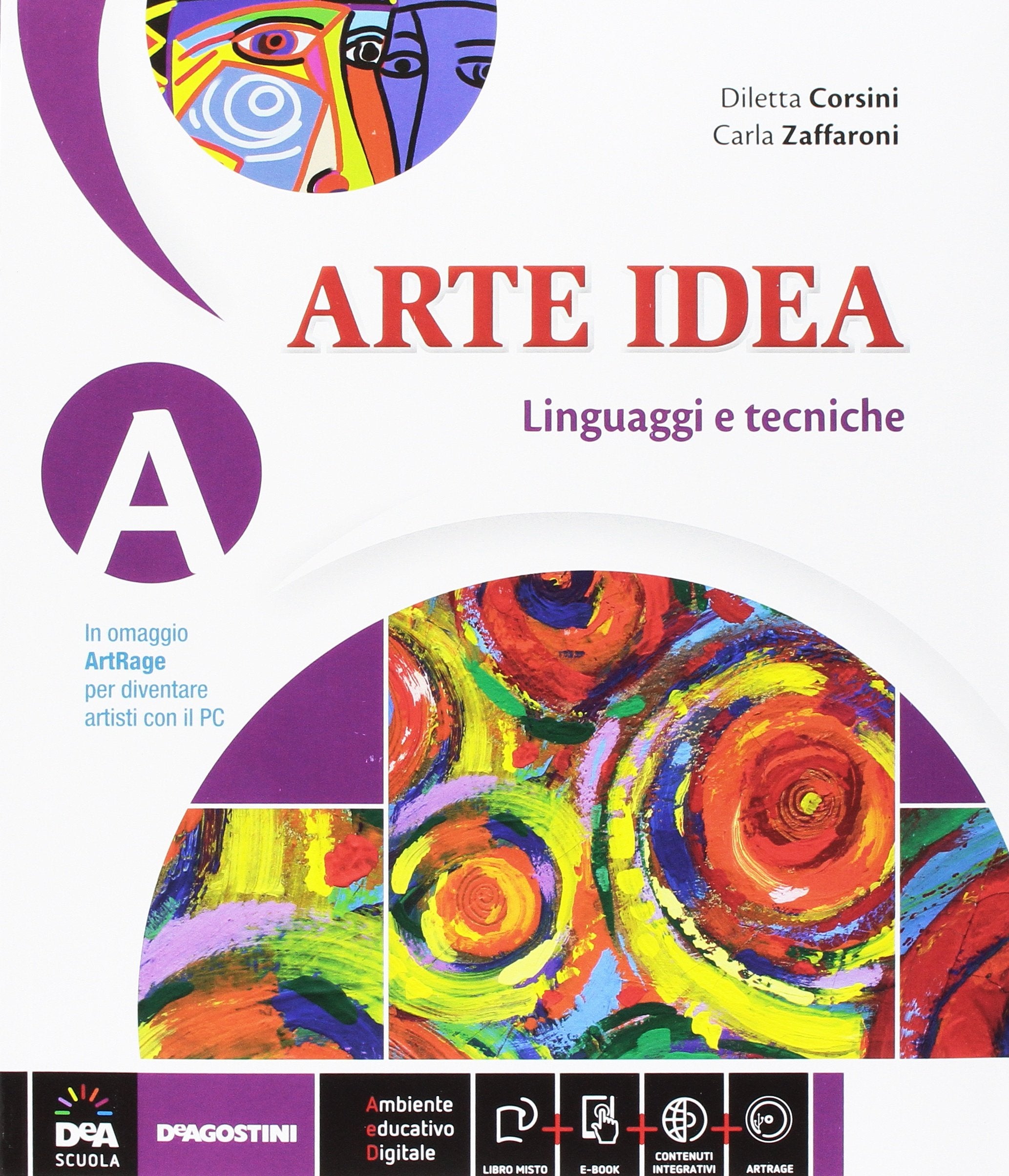 Arte idea. Vol. A-B-C-Laboratorio. Per la Scuola media. Con e-book. Con espansione online Professional & Reference Books