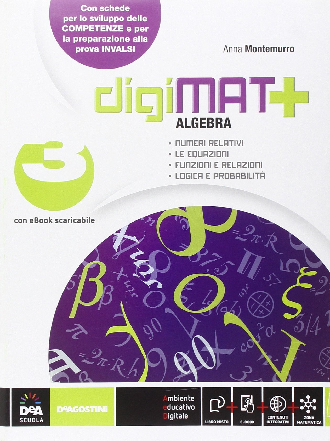 Digimat +. Algebra-Geometria-Quaderno competenze. Per la Scuola media. Con e-book. Con espansione online (Vol. 3) Professional & Reference Books
