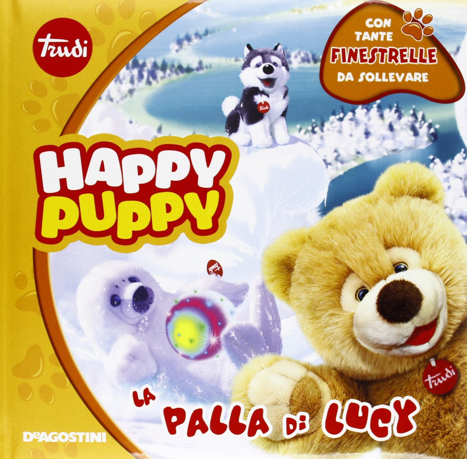 La palla di Lucy. Happy Puppy. Ediz. illustrata book