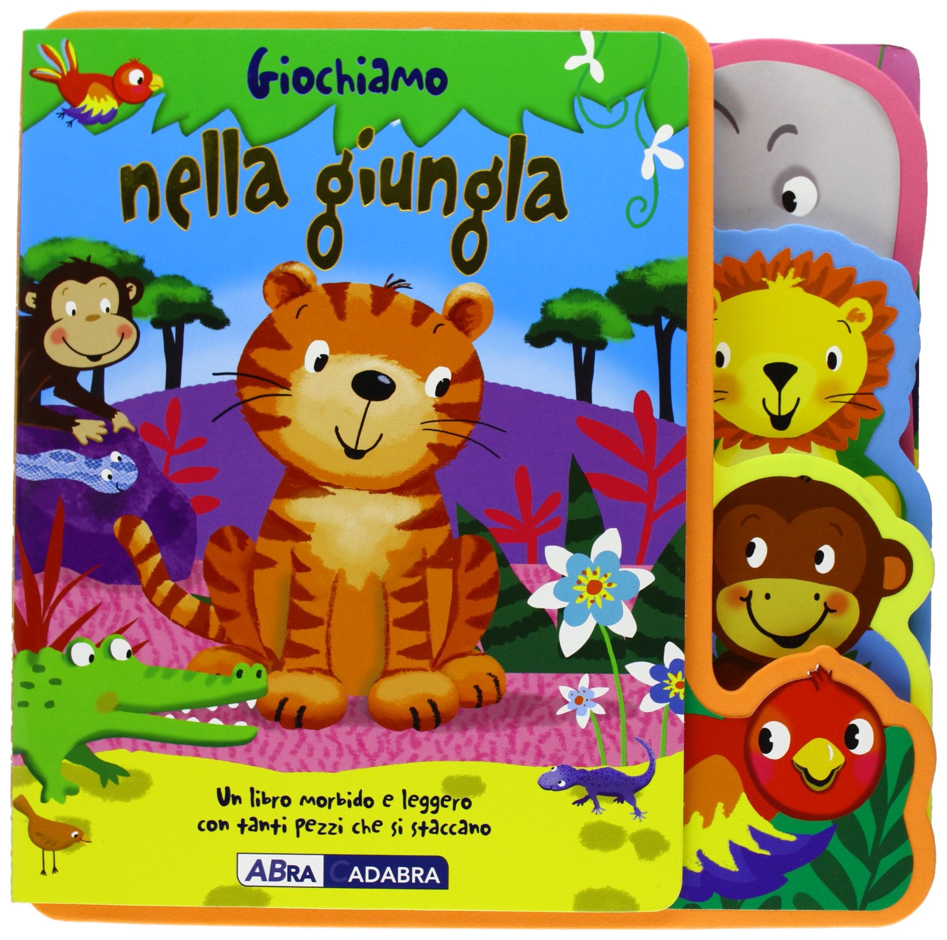 Giochiamo nella giungla. Ediz. illustrata book